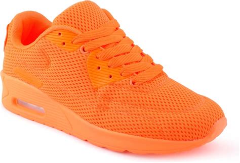 Orange Schuhe 